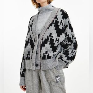 NWT TOMMY ICONS FAIR ISLE CARDIGAN TOMMY HILFIGER